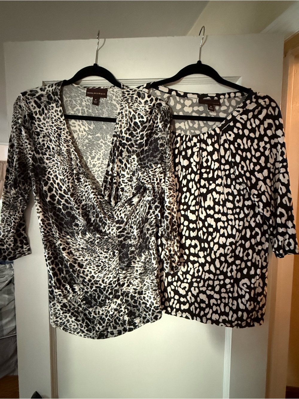 2 lightly worn Dana Buchman Tops size medium